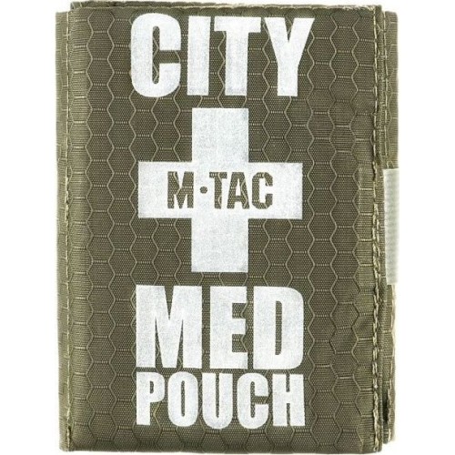 Apteczka pierwszej pomocy M-Tac City Med Pouch Hex Green