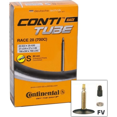 Bicycle Tube Continental, 700x20/25C, (20/25-622/630), FV, 80mm