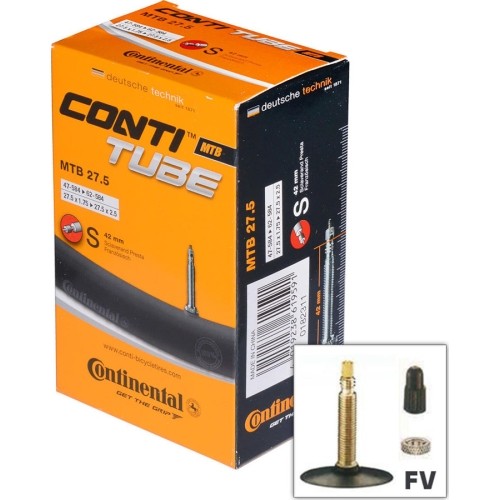 Bicycle Tube Continental, 27.5x1.75/2.50 (47/62-584) FV 42mm