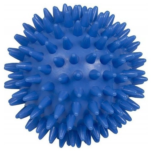 YATE Massage Hedgehog Igel Ball with spikes 7.8 cm blue