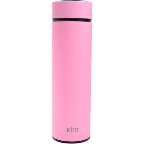 Vacuum insulated thermo-bottle KIRO KI106PN, pink, 500 ml