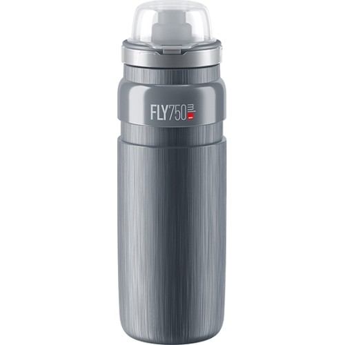 Elite Bottle FLY MTB TEX Grey, Grey Logo 750ml