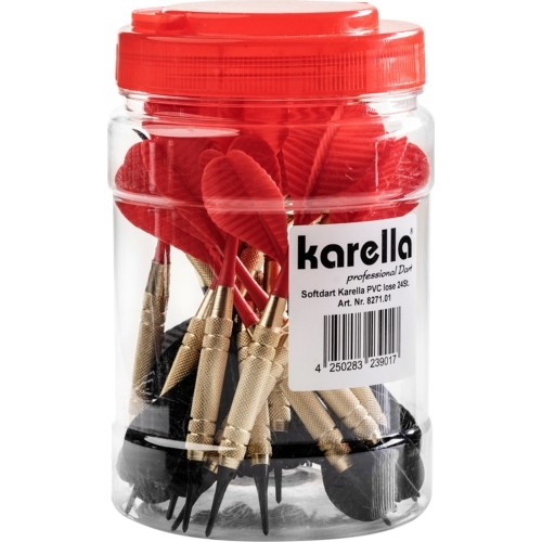 Karella soft tip darts 17 grams 24 pieces