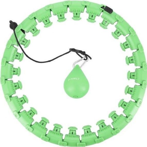 HHW01 HULA HOOP GREEN WITH WEIGHT HMS