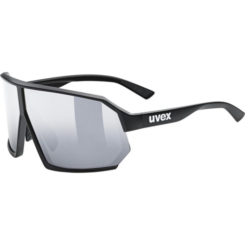 Akiniai Uvex sportstyle 237 black matt / mirror silver