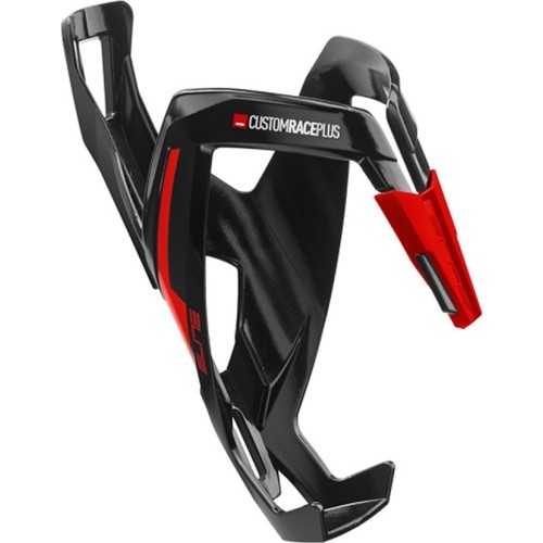 Elite Bottle Cage CustomRace + Black Glossy Red GR