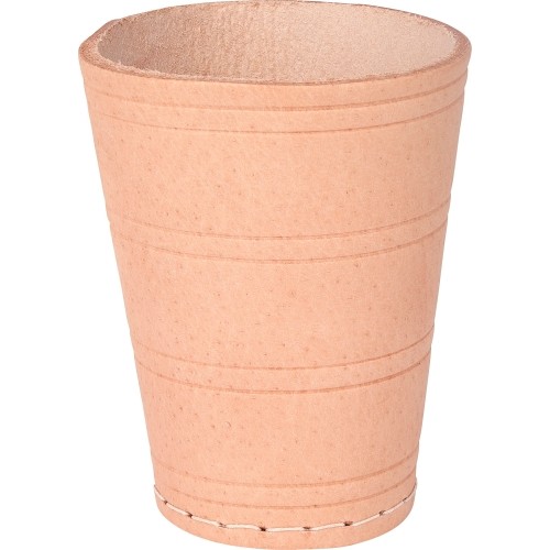 Longfield dice cup leather 10 cm