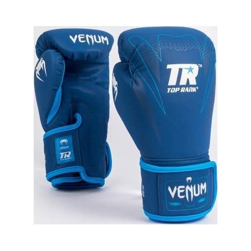 Venum X Top Rank Original Impact Boxing Gloves - Navy Blue