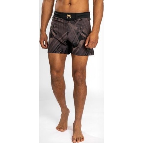 Venum Tecmo 2.0 Fightshort - Black/Brown