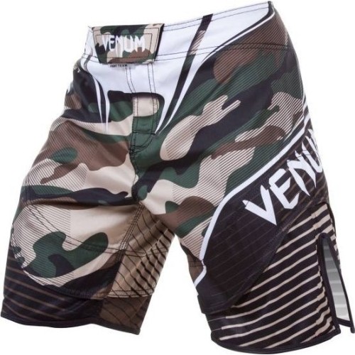 Fight Shorts Venum Camo Hero - Green/Brown