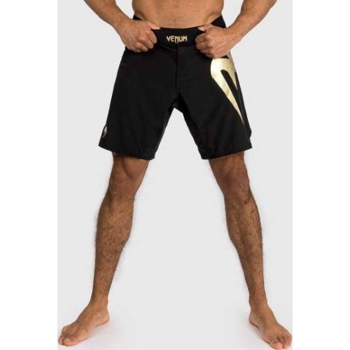 Venum Light 5.0 Fight Shorts - Black/Gold