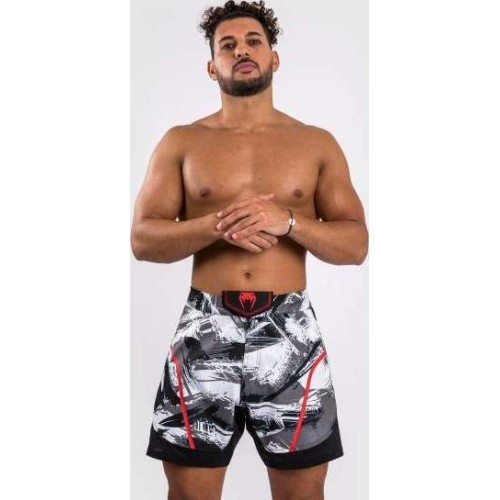 Venum Electron 3.0 Fight Shorts - Grey/Red