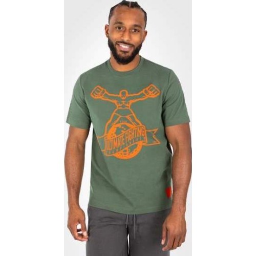 UFC by Venum Ulti-Man T-Shirt - Khaki/Orange