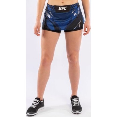 Spodenki damskie UFC Venum Authentic Fight Night - niebieskie