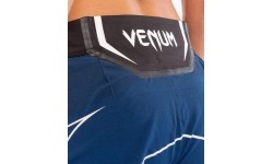 Damskie spodenki UFC Venum Authentic Fight Night - krótki krój - niebieskie