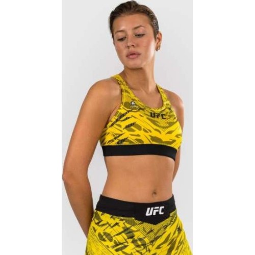 UFC Fusion by Venum Authentic Fight Night Women’s Sports Bra - Yellow