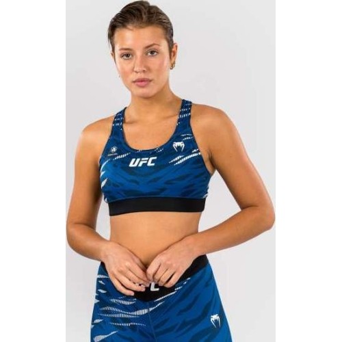 UFC Fusion by Venum Authentic Fight Night Women’s Sports Bra - Blue