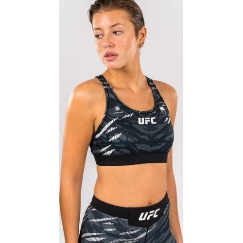 UFC Fusion by Venum Authentic Fight Night Women’s Sports Bra - Black