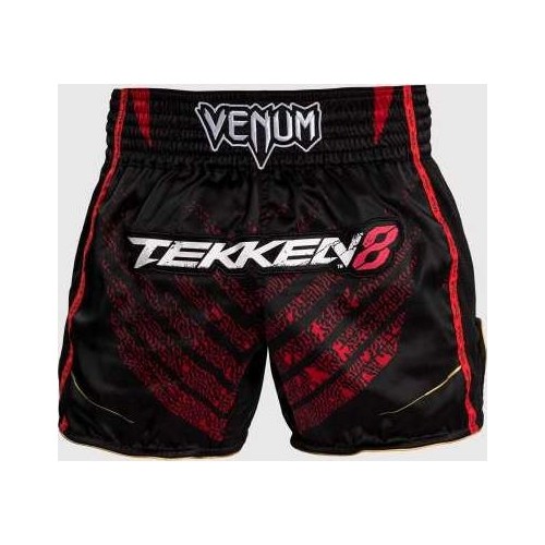 Venum x TEKKEN 8 - Marshall Law Muay Thai Shorts - Black/Red/Gold