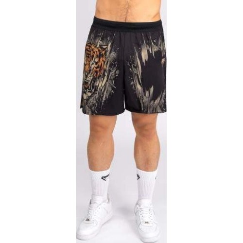 Venum Tiger Men's Training Shorts - Black/Neon Orange