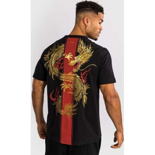 Venum x TEKKEN 8 - Marshall Law T-Shirt - Black/Red/Gold