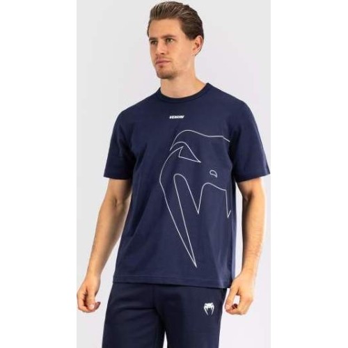 Venum Giant Connect T-Shirt - Navy Blue