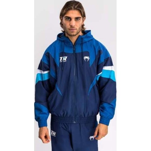 Venum X Top Rank Original Men's Hooded Tracksuit Jacket - Navy Blue