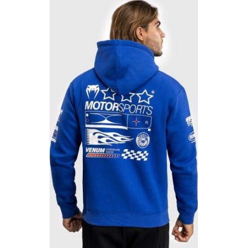 Bluza z kapturem Venum Motorsport - błękit królewski