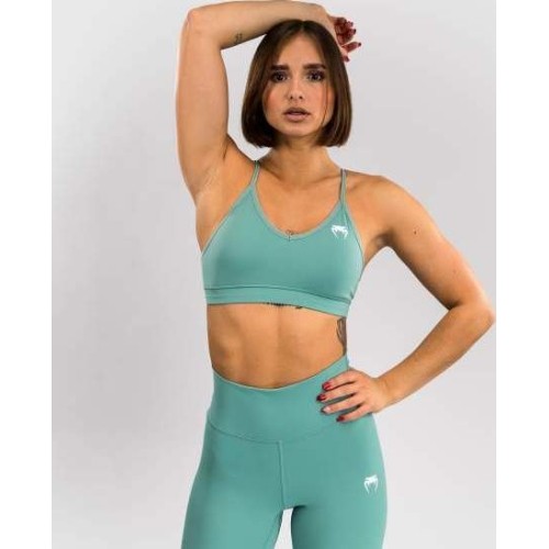 Damski biustonosz sportowy Venum Essential - Aqua Green