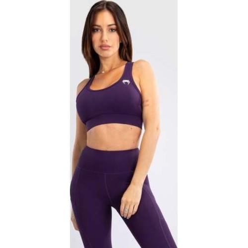 Venum Essential Women's Medium Impact Sports Bra - Deep Purple