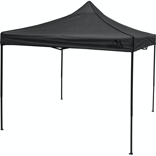 Party tent scissor 3x3m grey WATERPROOF