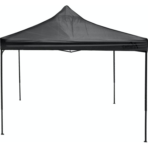 Party tent scissor 3x3m grey WATERPROOF