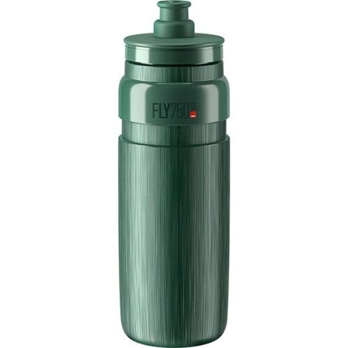 Elite Bottle FLY TEX Dark Green, Grey Logo 750ml