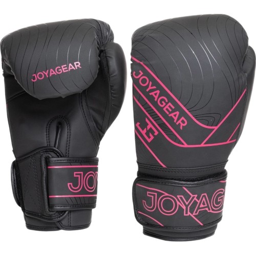 Rękawice do kickboxingu Joya Essential czarno-różowe