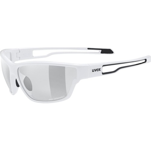 Akiniai Uvex Sportstyle 806 Variomatic white / smoke