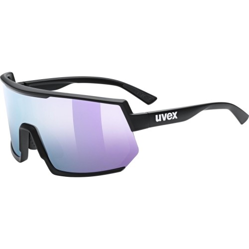 Akiniai Uvex sportstyle 235 black matt / mirror lavender