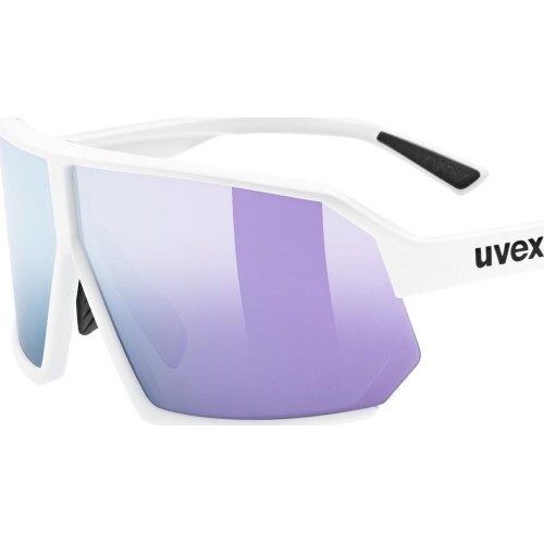 Akiniai Uvex sportstyle 237 white matt / mirror lavender