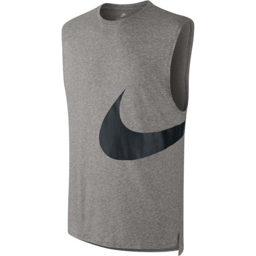 Nike Marškinėliai M Nsw Tank Hybrid Shoosh Grey