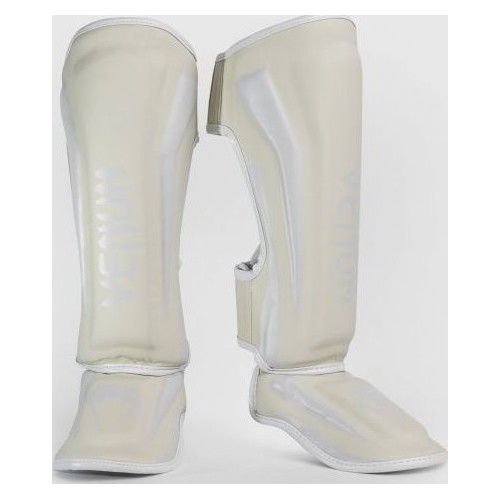 Venum Elite Standup Shinguards - White/White