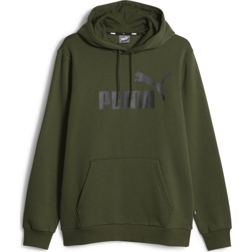 Puma Džemperis Vyrams Ess Big Logo Hoodie Fl Green 586687 31