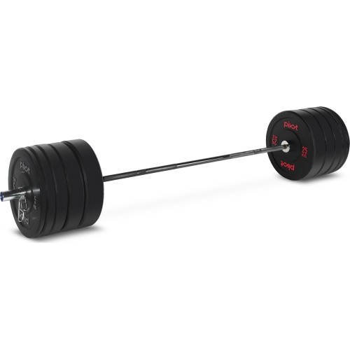 Zestaw zderzaków treningowych Pivot Fitness Pro czarny 170 kg