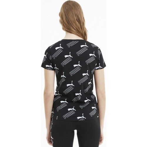 Puma Palaidinė Moterims Amplifid Aop Tee Black