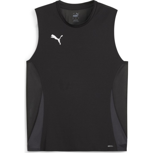 Puma Marškinėliai Vyrams TeamGoal Sleeveless Jersey Black 705913 03