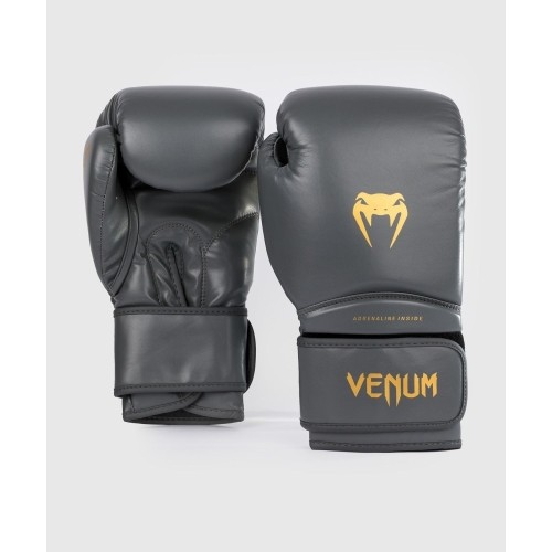 Venum Contender 1.5 Boxing Gloves - Grey/Gold