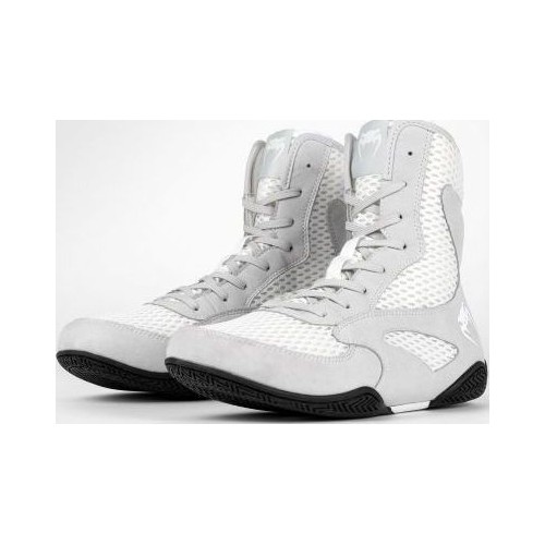 Venum Contender Boxing Shoes - White/Grey