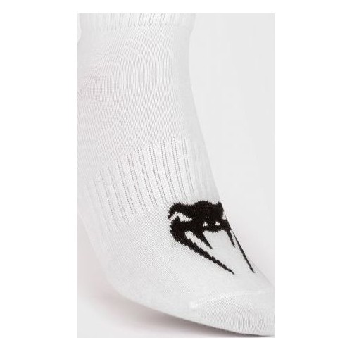 Venum Classic Footlet Sock - set of 3 - White/Black