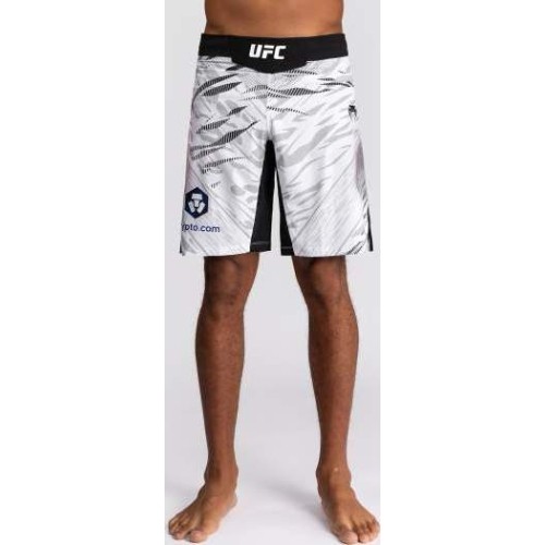 UFC Fusion by Venum Authentic Fight Night Men’s Fight Short - Long Fit - White