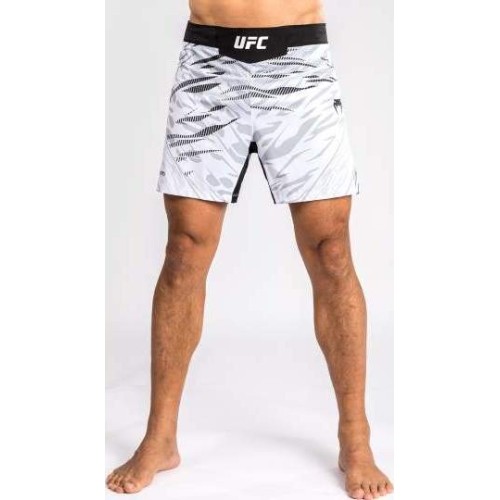 UFC Fusion by Venum Authentic Fight Night Men’s Fight Short - Short Fit - White