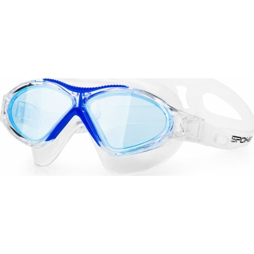 Swimming goggles / half mask white Spokey VISTA JR