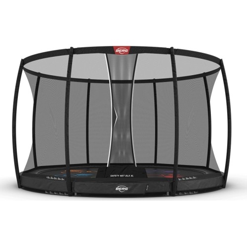 BERG Elite InGround 430 Grey Levels + Safety Net DLX XL